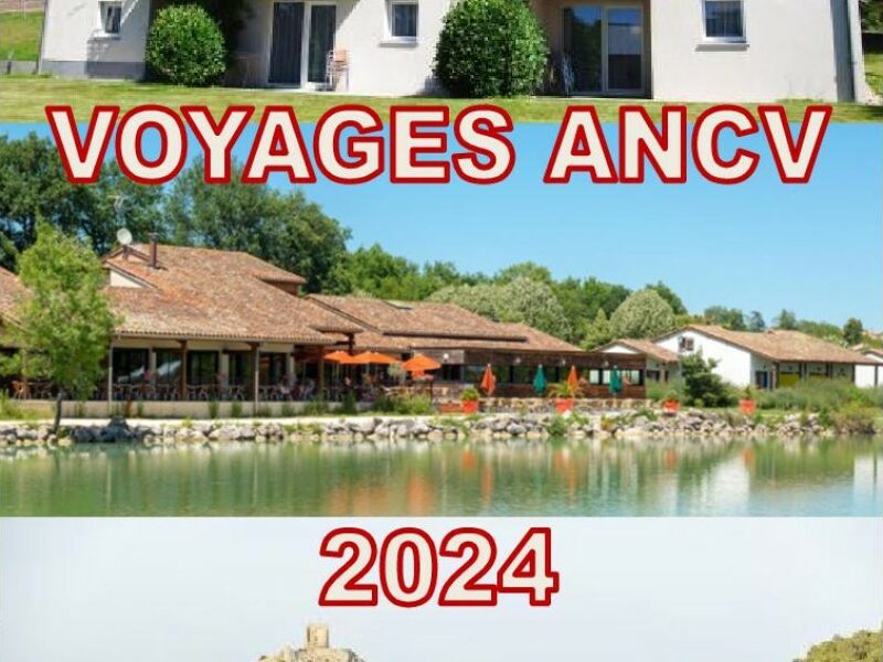 Voyages ANCV 2024